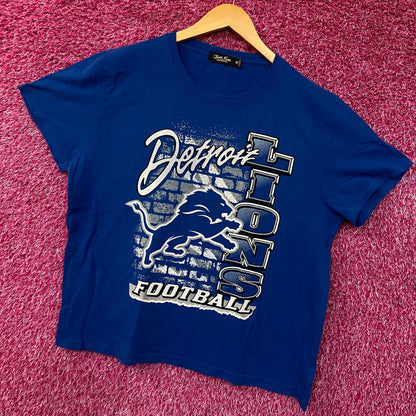 Junk Food Clothing Women's Detroit Lions Graphic T-Shirt XL