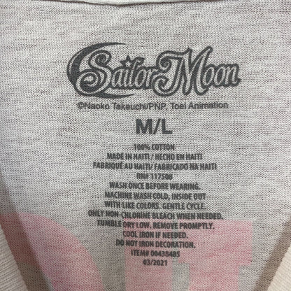 Sailor Moons For Love and Justice Anime Women's Crop Shirt M/L