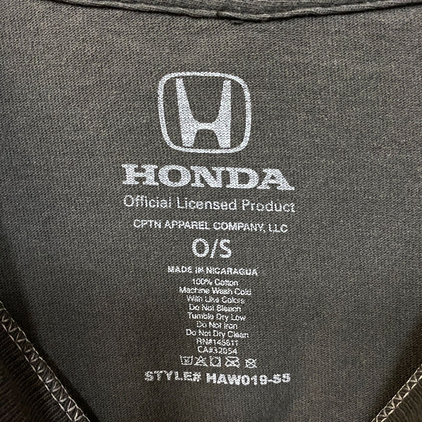 Honda Civis Racing Car Art Poster T-Shirt O/S