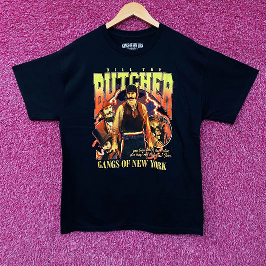 Bill The Butcher Gangs Of New York Portrait Graphic T-Shirt Large