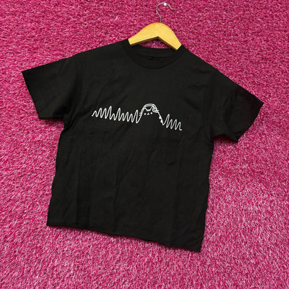 DJ Pusheen Beat da Beat Up Kawaii Pusheen The Cat Crop Top Extra Small