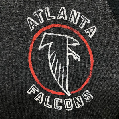 Junk Food Atlanta Falcons NFL Team Apparel Raglan 3/4 Sleeve T-Shirt Small