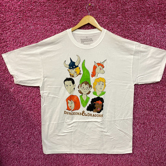 Queens Dungeons & Dragons Group Shot T-Shirt XL