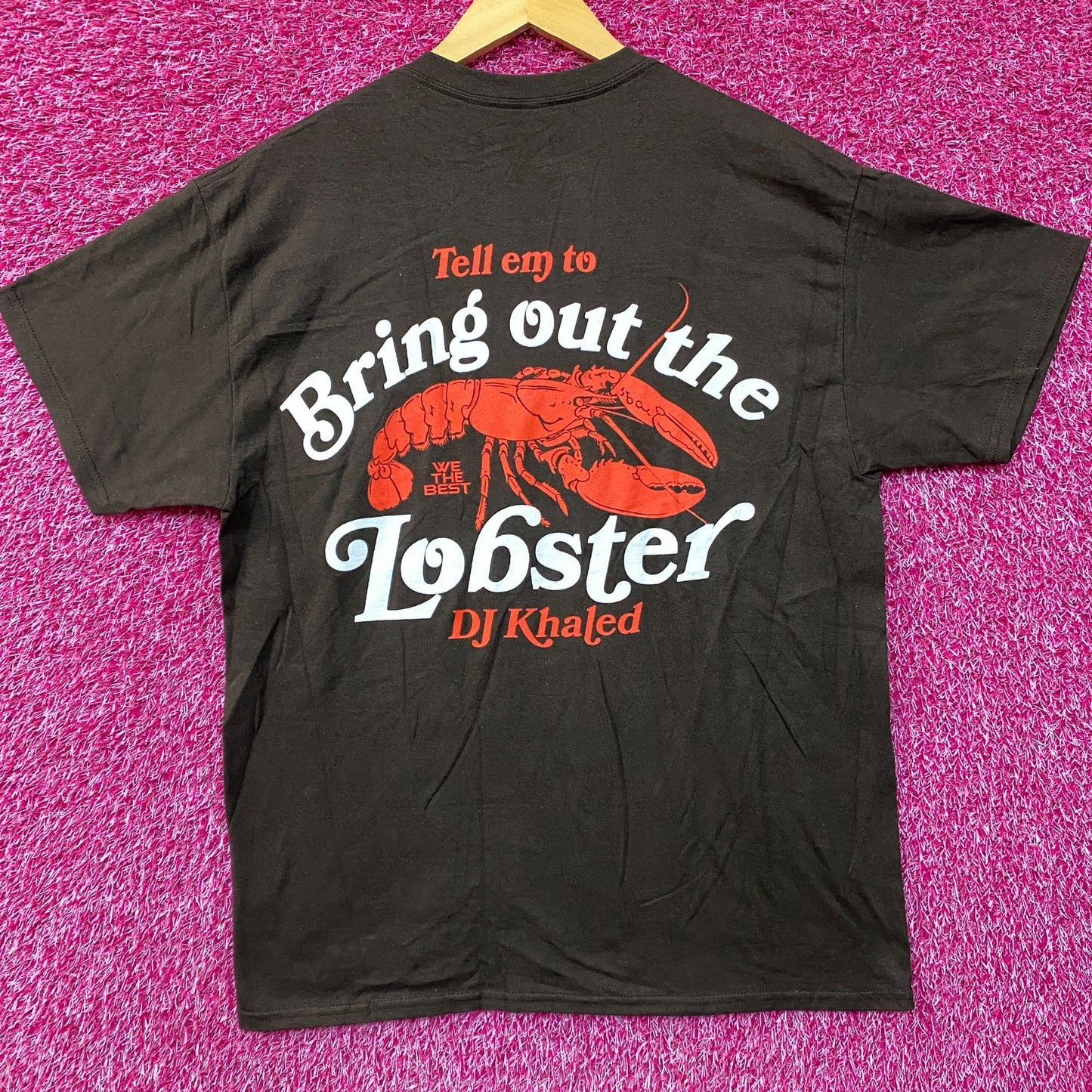 DJ Khaled Bring Out The Lobster Hip-Hop T-Shirt Large
