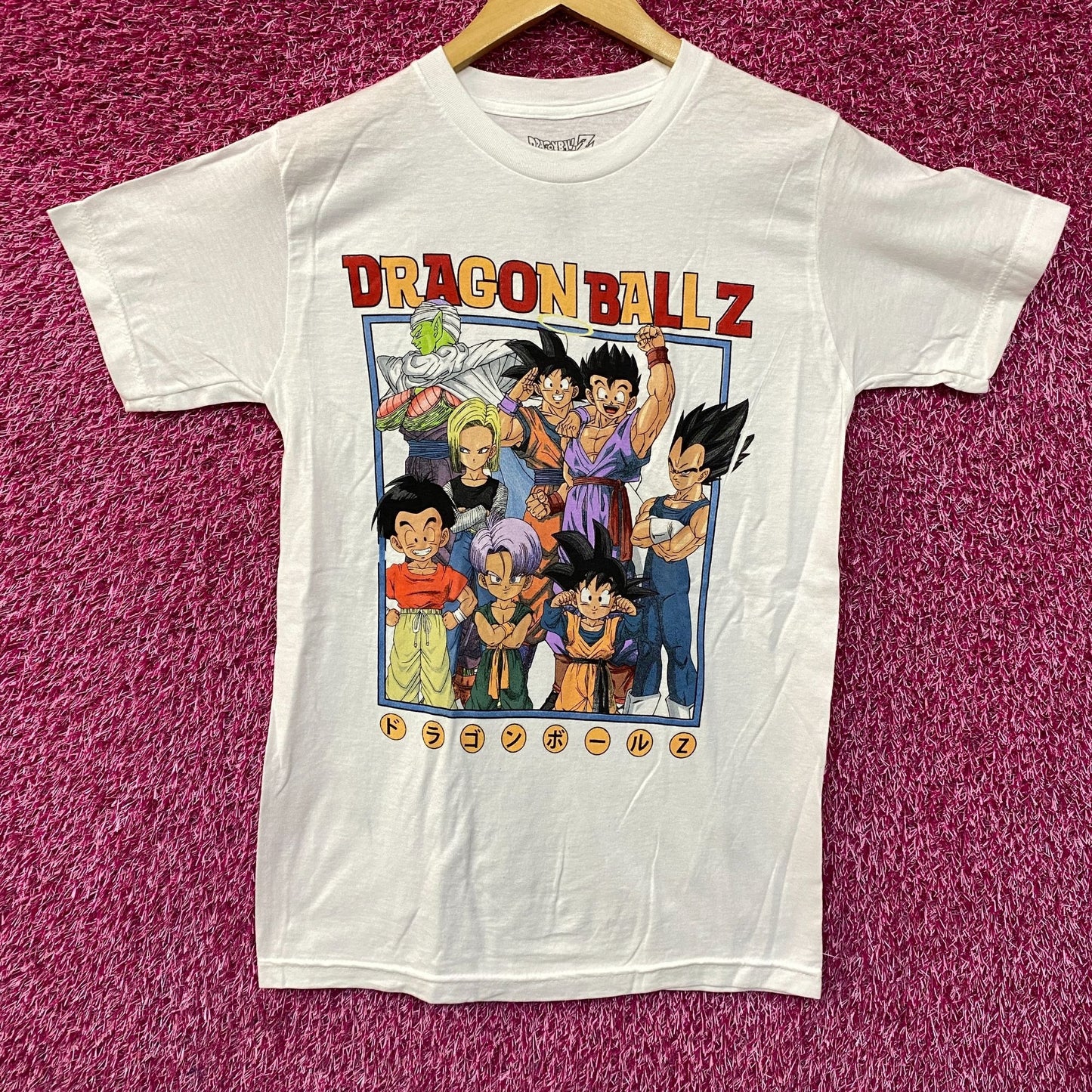 Dragon Ball Z Group Portrait Anime T-Shirt Small