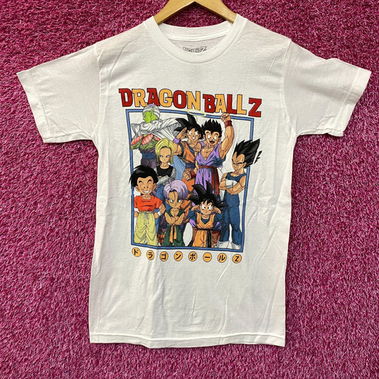 Dragon Ball Z Group Portrait Anime T-Shirt Small