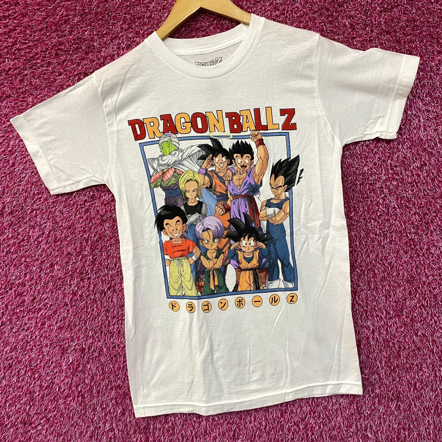 Dragon Ball Z Group Portrait Anime T-Shirt Small
