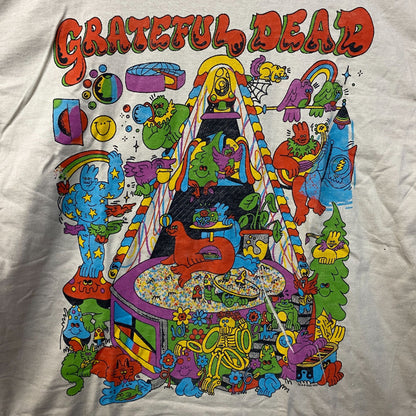 Grateful Dead "Rise and Fall" Tour Rock Band T-Shirt Large