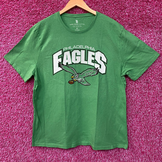 NFL Junk Food Philadelphia Eagles Gray Tshirt size XL