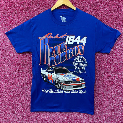 Pabst Blue Ribbon Racing 1844 Promo T-Shirt Small
