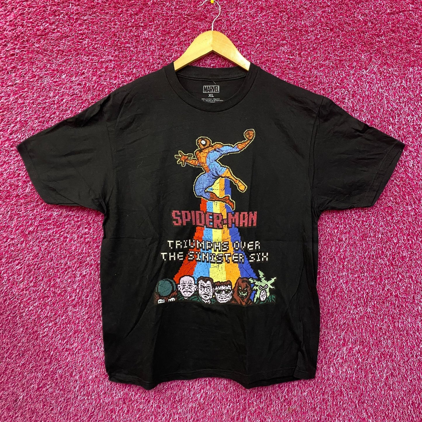 Marvel Spider-Man Sinister Six Villains T-Shirt XL