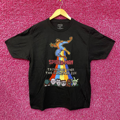 Marvel Spider-Man Sinister Six Villains T-Shirt XL