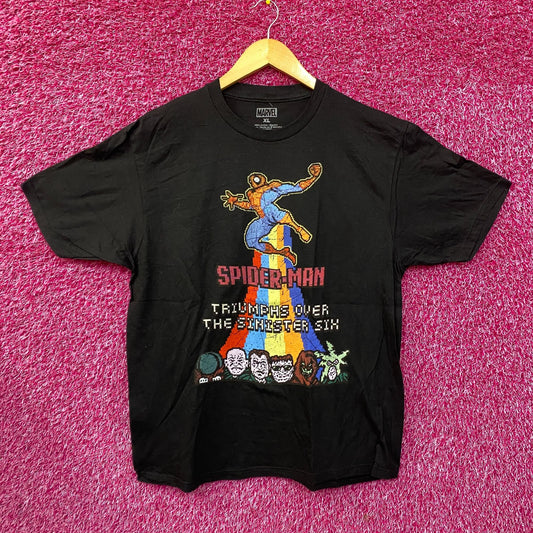 Marvel Spider-Man Sinister Six Villains T-Shirt XL