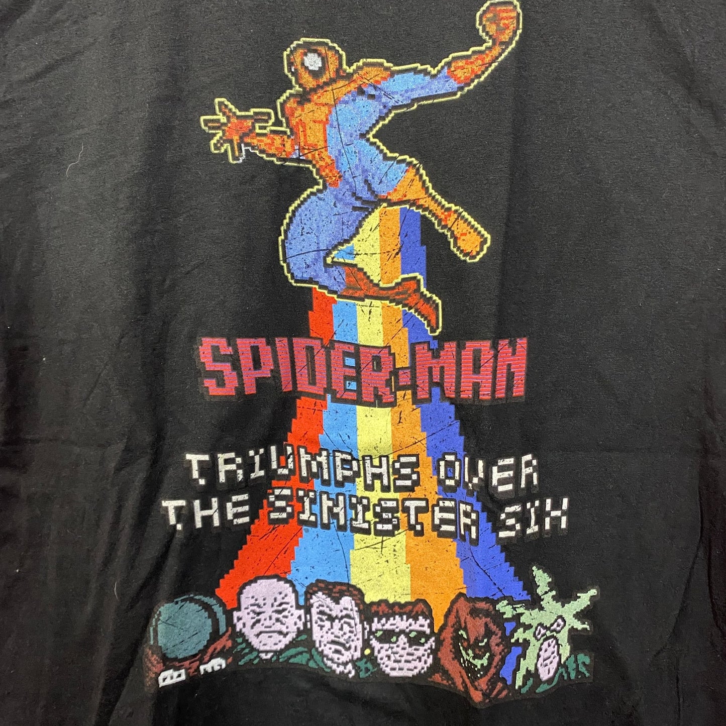 Marvel Spider-Man Sinister Six Villains T-Shirt XL