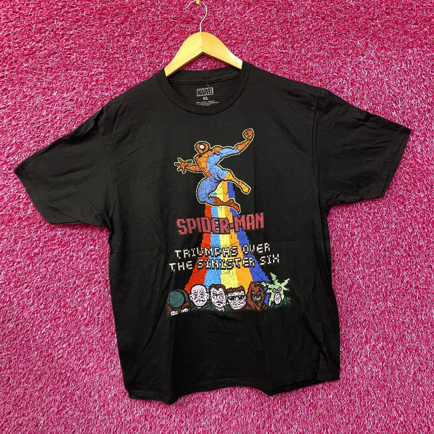 Marvel Spider-Man Sinister Six Villains T-Shirt XL