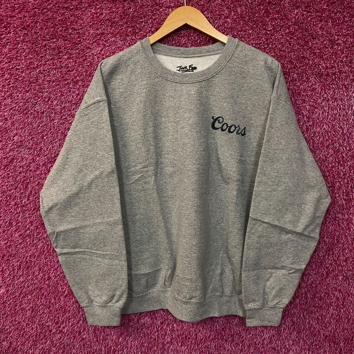Junk Food Clothing Coors The Legend Flea Market Fleece Sweatshirt Medium