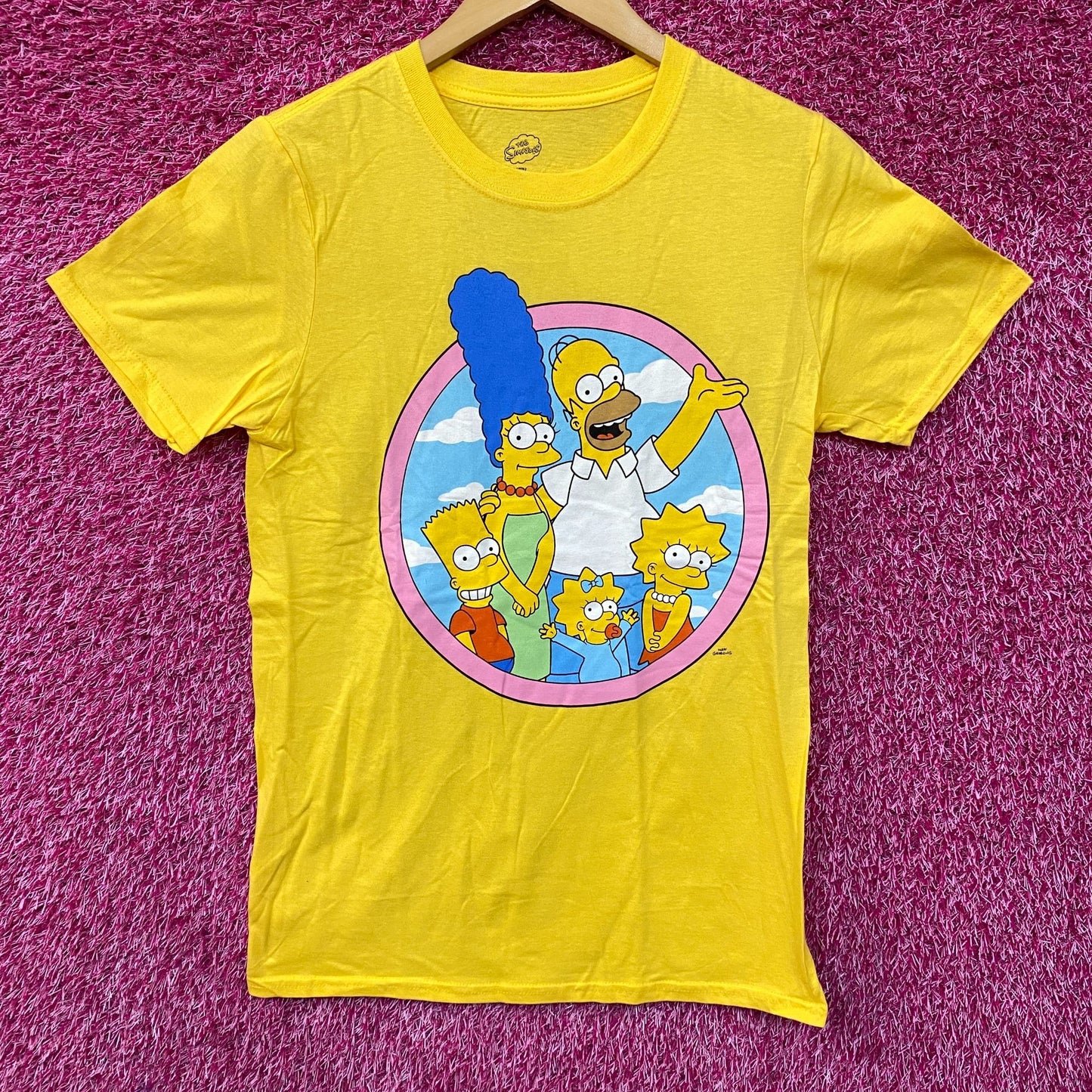 The Simpsons Simpson Family Portrait T-Shirt Small