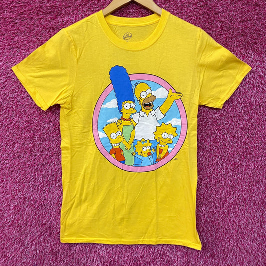 The Simpsons Simpson Family Portrait T-Shirt Small