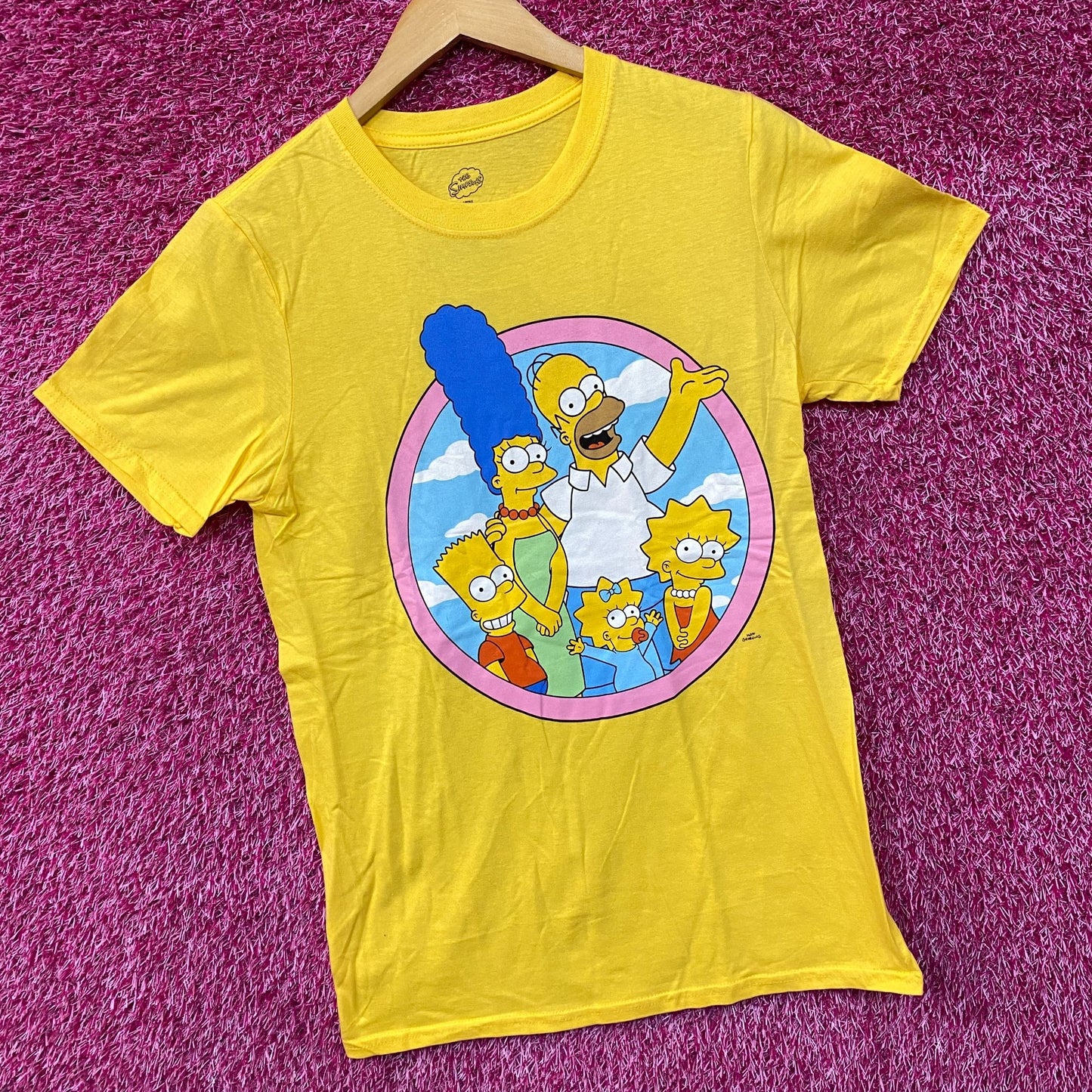 The Simpsons Simpson Family Portrait T-Shirt Small