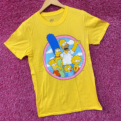 The Simpsons Simpson Family Portrait T-Shirt Small