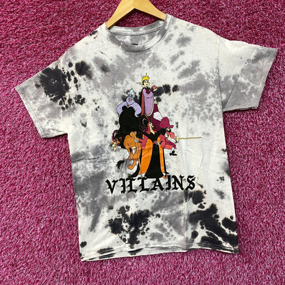 Disney Villains It's Fun Being Bad Tie-Dye T-Shirt Small