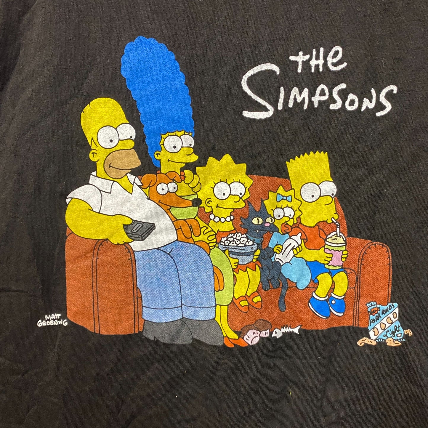 The Simpsons Classic Couch T-shirt size 3XL