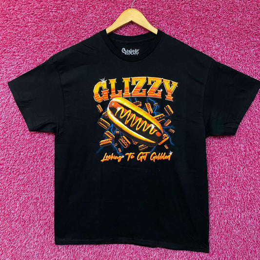 Glizzy Looking To Get Gobbled Graphic T-Shirt XL