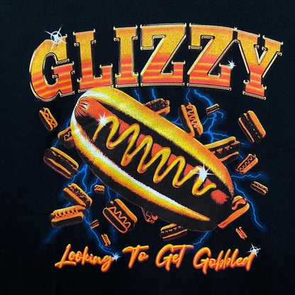 Glizzy Looking To Get Gobbled Graphic T-Shirt XL