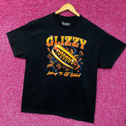 Glizzy Looking To Get Gobbled Graphic T-Shirt XL
