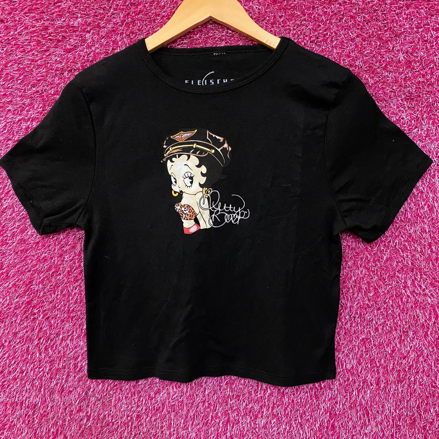 Betty Boop Harley Davidson Y2K Style Croptop XL