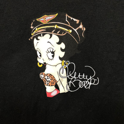 Betty Boop Harley Davidson Y2K Style Croptop XL