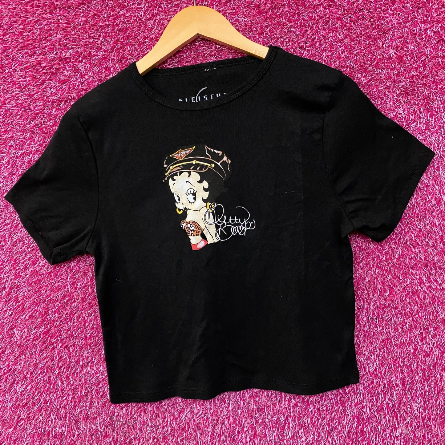 Betty Boop Harley Davidson Y2K Style Croptop XL