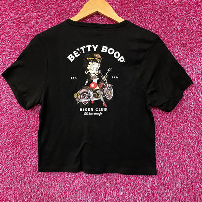 Betty Boop Harley Davidson Y2K Style Croptop XL