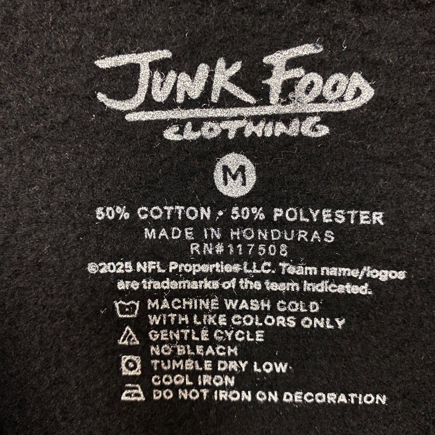 Junk Food Clothing New York Jets Helmet Logo Crewneck Sweater Medium