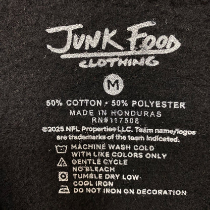 Junk Food Clothing New York Jets Helmet Logo Crewneck Sweater Medium