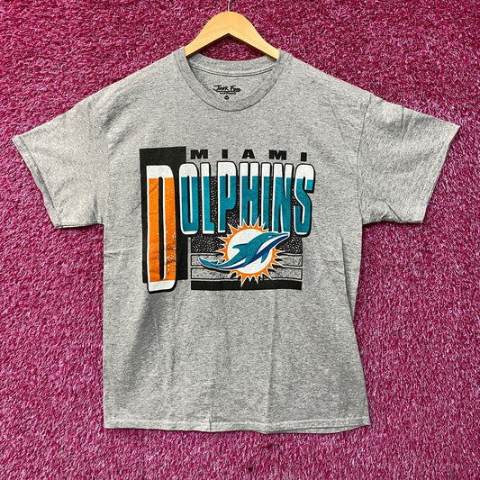 Junk Food NFL Miami Dolphins Logo T-Shirt Medium