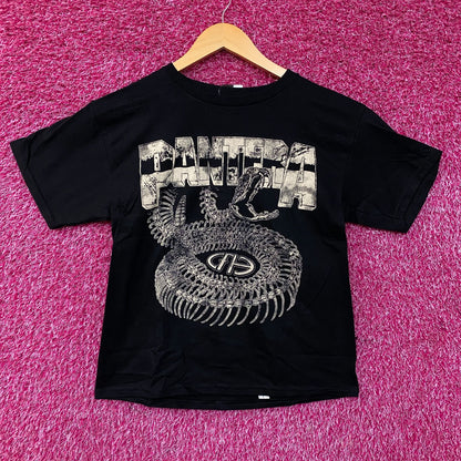 Pantera Cowboys From Hell Snake Skeleton Graphic T-Shirt XS