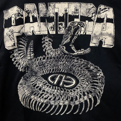 Pantera Cowboys From Hell Snake Skeleton Graphic T-Shirt XS