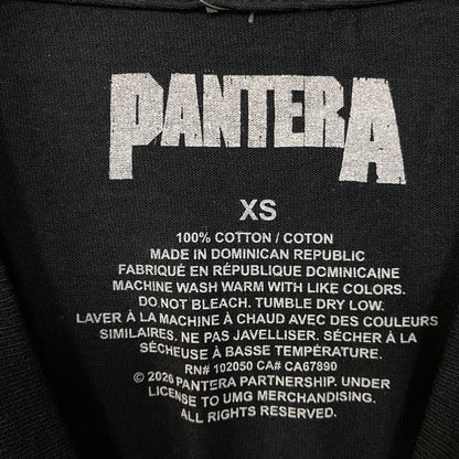 Pantera Cowboys From Hell Snake Skeleton Graphic T-Shirt XS