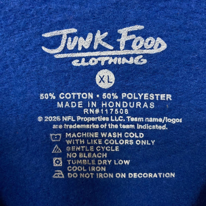 Junk Food Clothing New England Patriots Property Flea Market Crew Fleece XL