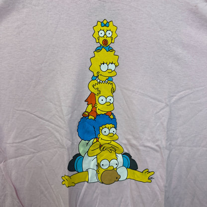 The Simpsons Family Pyramid Cartoon T-shirt size 2XL