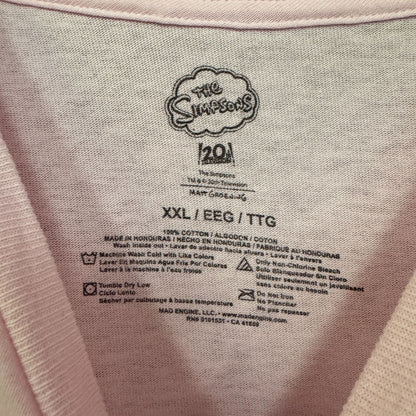 The Simpsons Family Pyramid Cartoon T-shirt size 2XL