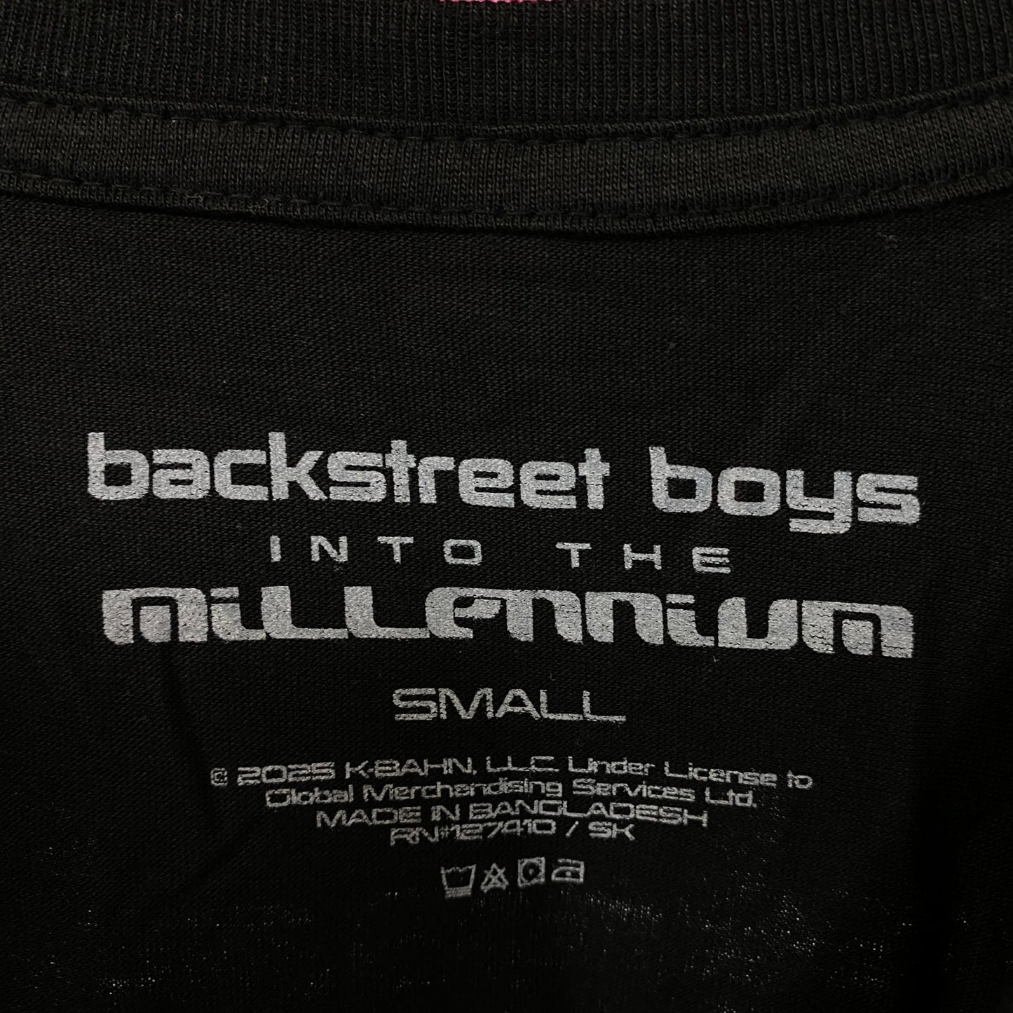 The Backstreet Boys Into the Millennium Sphere T-Shirt Small