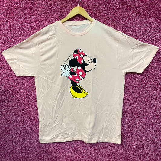 Disney Mini Mouse Kiss Pink T-Shirt XL