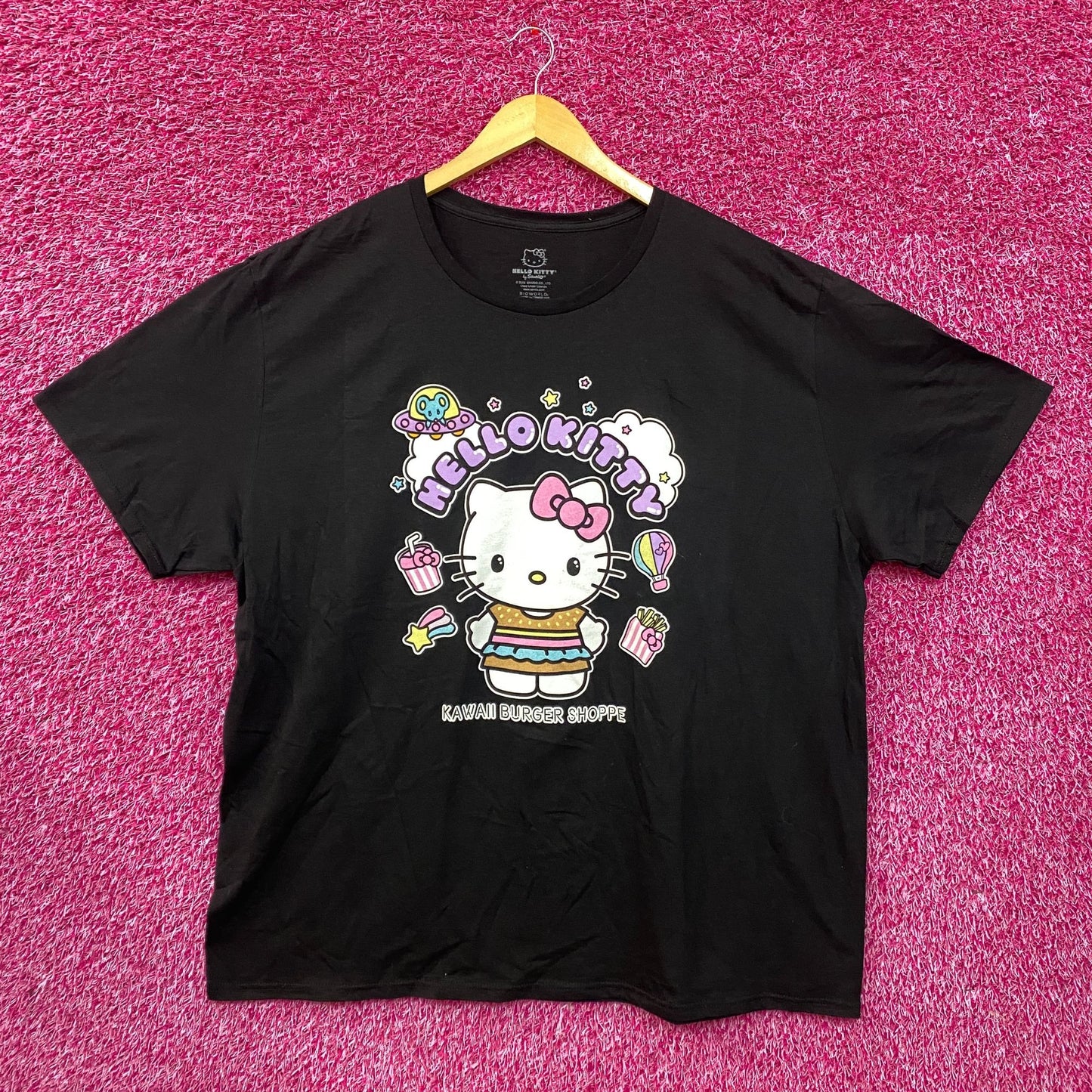 Sanrio Hello Kitty Kawaii Burger Shoppe T-Shirt 3XL