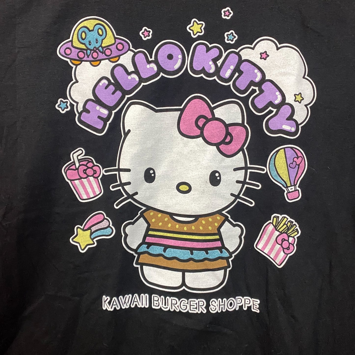 Sanrio Hello Kitty Kawaii Burger Shoppe T-Shirt 3XL