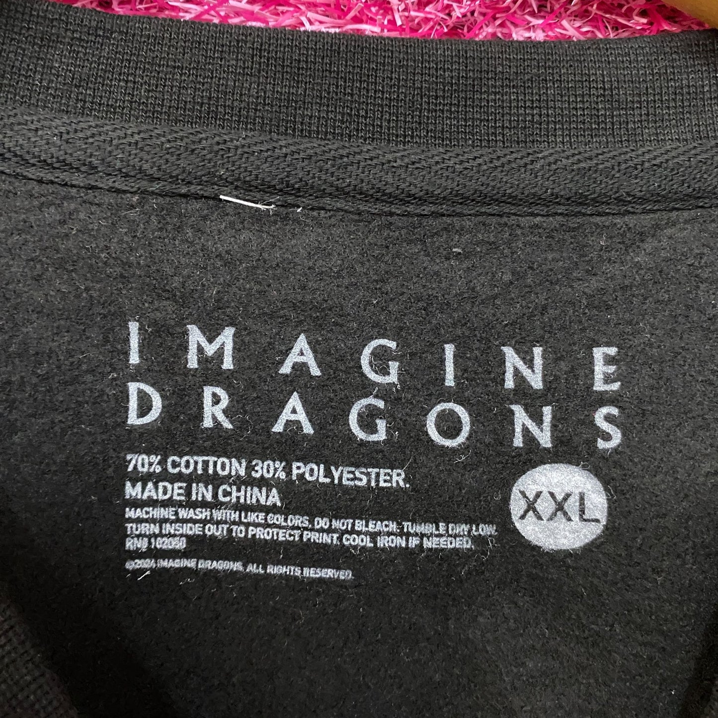 Imagine Dragons Loom World Tour 2024 Crewneck Sweatshirt XXL
