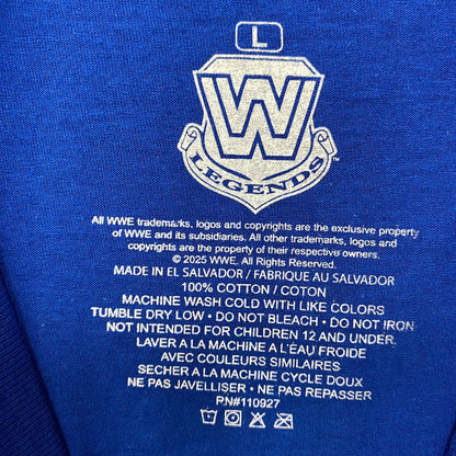 WWE Shawn Michaels The Heartbreak Kid HBK Sweet Chin Music Kick T-Shirt Large