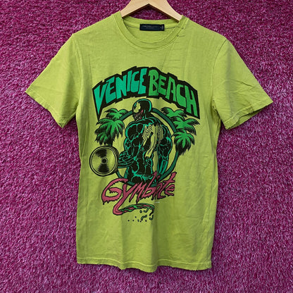 Junk Food Clothing Venice Beach Gymbiote Venom Graphic Women's T-Shirt XS