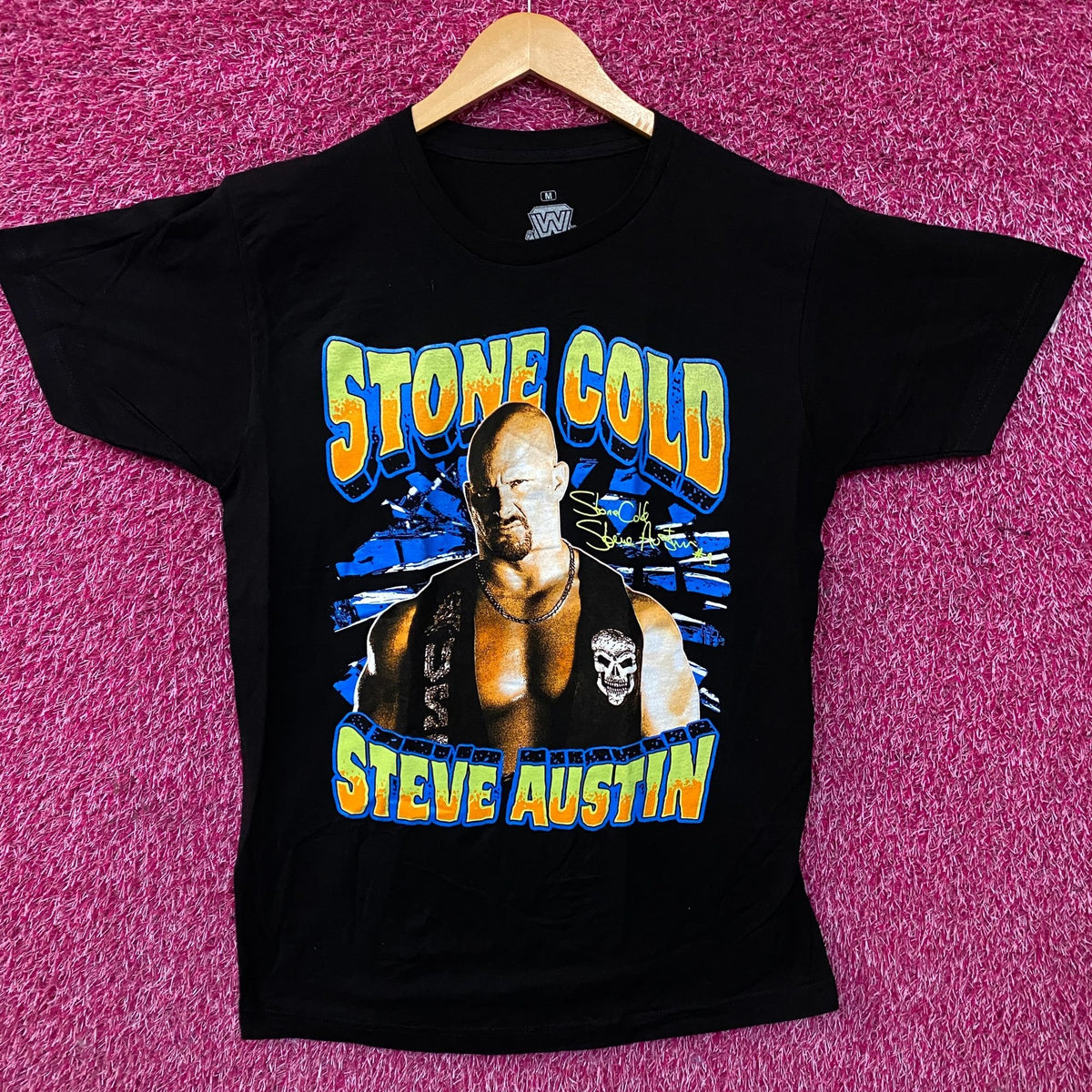 WWE Legends "Stone Cold" Steve Austin Graphic T-Shirt Medium